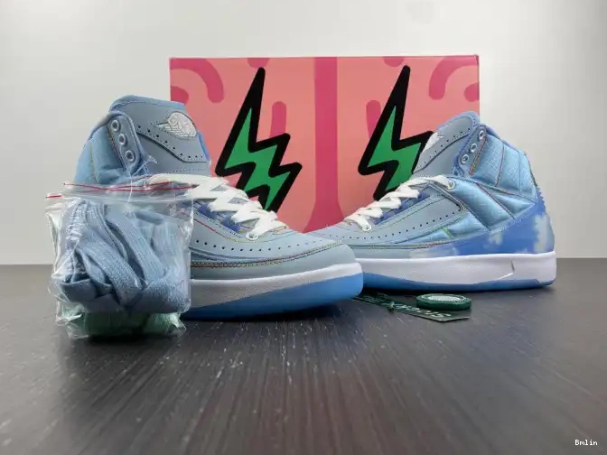 Bmlin shoes J Balvin 2 Jordan DQ7691-419 Retro 0618